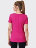 Venice Beach Deanna Slim Fit Sports T-Shirt, Virtual Pink