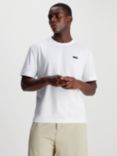 Calvin Klein Woven Logo T-Shirt, White