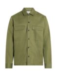Calvin Klein Linen Shirt Jacket, Delta Green