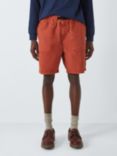 Barbour Grindle Cotton Canvas Twill Shorts, Burnt Orange