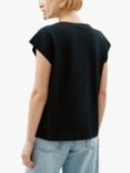 Albaray Extended Shoulder T-Shirt, Black