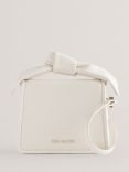 Ted Baker Nialinn Soft Knot Mini Bow Bag, Natural Ivory