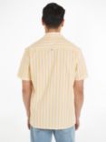 Tommy Jeans Stripe Linen Shirt, Warm Yellow