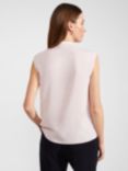 Hobbs Carys Sleeveless Blouse, Pale Pink