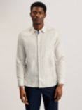 Ted Baker Romeos Long Sleeve Shirt, Grey Light