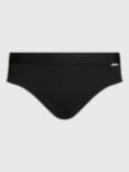 Calvin Klein Logo Swim Brief, Black