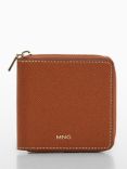 Mango Socorro Medium Wallet, Medium Brown