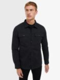 Barbour International Adey Cotton Overshirt, Black