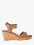 Carvela Sadie Wedge Heel Sandals, Tan