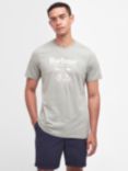 Barbour Fly Graphic T-Shirt, Forest Fog
