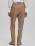 Reiss Petite Wren Slim Fit Suit Trousers, Mink