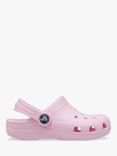 Crocs Kids' Classic Croc Clogs, Bubblegum Pink
