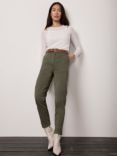 Mint Velvet High Waist Tapered Chinos