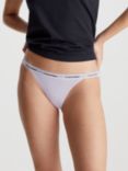 Calvin Klein Modern Logo Bikini Knickers, Lavender Blue