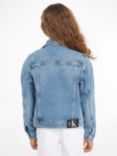 Calvin Klein Kids' Denim Jacket, Authentic Mid Blue