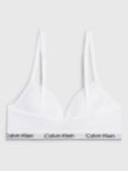 Calvin Klein Kids' Triangle T-Shirt Bra, White