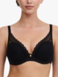 Chantelle Norah Chic Plunge T-Shirt Bra, Black