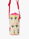 Small Stuff Kids' Canvas Tulip Crossbody Water Bottle Holder, Multi