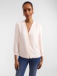 Hobbs Magnolia Blouse, Pink Peach