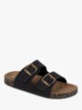 totes Double Buckle Slider Sandals