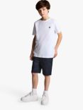 Lyle & Scott Kids' Chino Shorts, Dark Navy