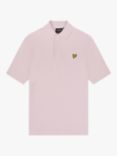 Lyle & Scott Kids' Plain Polo Shirt, Light Pink