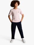 Lyle & Scott Kids' Plain T-Shirt, Light Pink