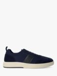 Dune Trailing Knitted Fabric Trainers, Navy