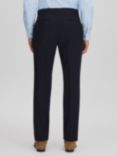 Reiss Belmont Textured Trousers, Navy