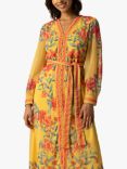Raishma Naomi Floral Midi Dress, Yellow