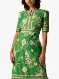 Raishma Darcie Floral Maxi Dress, Green