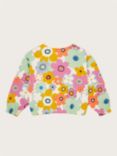 Monsoon Kids' Retro Floral Print Sweatshirt, Multi
