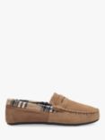 Hotter Repose Moccasin Slippers, Tan-st