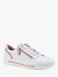 Hotter Leo Zipped Trainers, White