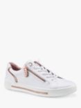 Hotter Leo Wide Fit Zipped Trainers