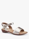 Hotter Tropic Classic Leather Sandals, Soft Gold