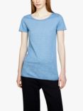 SISLEY Raw Cut Crew Neck Organic Cotton T-Shirt