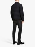 SISLEY Slim Fit Quilted Jacket, Black