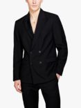 SISLEY Slim Fit Comfort Suit Jacket, Black