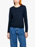 SISLEY Ribbed Crew Neck Jumper