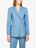 SISLEY Asymmetric Blazer, Blue