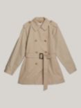 Tommy Hilfiger Adaptive Short Trench Coat, Beige