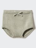 Mango Baby Kents Knit Shorts, Green