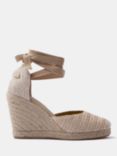 Mint Velvet Raffia Wedge Heels