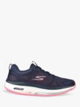 Skechers Workout Walker Outpace Trainers, Navy/Multi