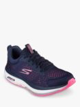 Skechers Workout Walker Outpace Trainers, Navy/Multi