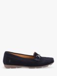 Hush Puppies Molly Snaffle Nubuck Leather Loafers, Navy