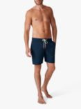 SPOKE Swims Regular Thigh Swim Shorts, Navy