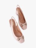 Carvela Poise Leather Slingback Court Shoes, Pink