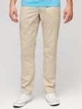 Superdry Slim Tapered Stretch Chinos, Pelican Beige